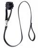 Ball Stretcher With Leash Black Leather Sex Toy Product Image 1