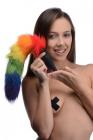 Tailz Rainbow Tail Silicone Butt Plug Sex Toy Product