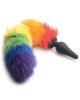 Tailz Rainbow Tail Silicone Butt Plug Sex Toy Product Image 2