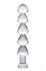 Drops Anal Links Glass Dildo Clear Sex Toy Product Image 1