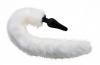 Tailz White Fox Tail Anal Plug And Ears Set Sex Toy Product Image 4