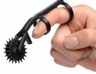 Thorn Double Finger Pinwheel Black Sex Toy Product