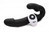 Strap U Strapless W/remote Black Sex Toy Product Image 4