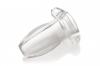 Gape Glory Hollow Anal Plug Clear Large Sex Toy Product Image 4