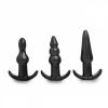 Trinity Vibes 4 Piece Vibrating Anal Plug Set Black Sex Toy Product Image 2