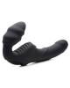 Strap U Slim Rider Ribbed Vibrating Strapless Strap On Sex Toy Product Image 2