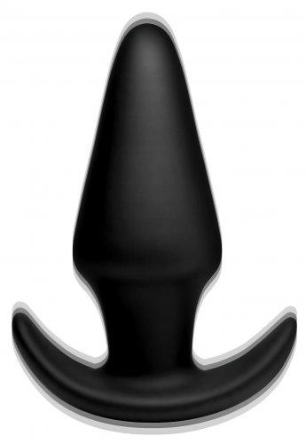 Kinetic Thumping 7X Large Black Butt Plug Thump It! Sex Toy Product