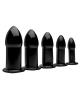 Expansion Anal Dilator Set Butt Plug Training Kit Black 5 Plug Plugs Sex Toy Product Image 4