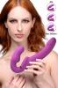 10X Evoke Ergo Fit Inflatable & Vibrating Strapless Strap-On Dildo Sex Toy Product Image 1