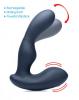 Alpha Pro 7X P-Stroke Prostate Stimulator Shaft Black Sex Toy Product Image 2