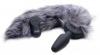Gray Remote Control  Vibrating Fox Tail Anal Plug Sex Toy Product Image 4