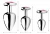 Booty Sparks Pink Heart Gem Anal Plug Set Sex Toy Product Image 4