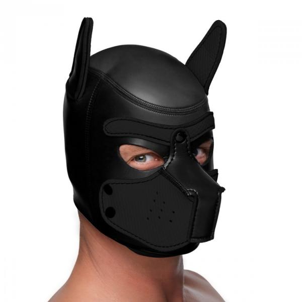 Spike Neoprene Puppy Hood Black O/S Sex Toy Product