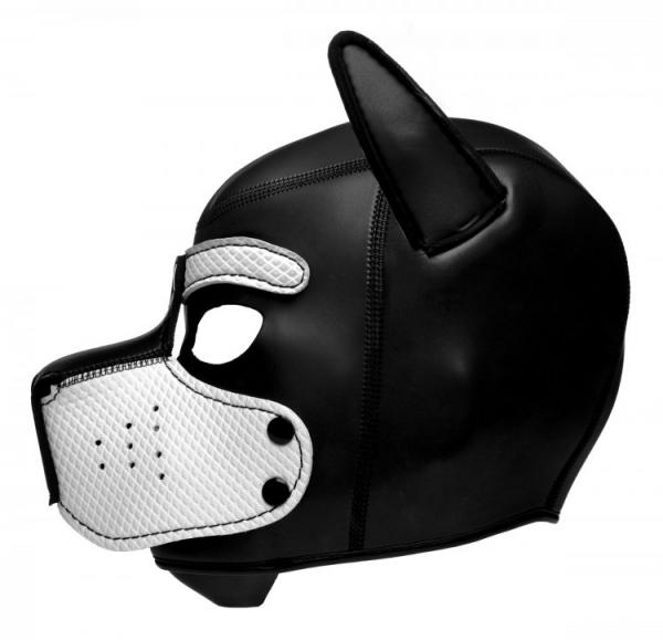 Spike Neoprene Puppy Hood White O/S Sex Toy Product