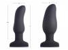 10X Inflatable Vibrating Curved Silicone Anal Plug  Sex Toy Product Image 2