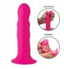 Squeeze-It Squeezable Wavy Dildo Pink Sex Toy Product Image 2