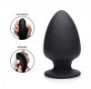 Squeeze-It Squeezable Anal Plug Large Black Sex Toy Product Image 1