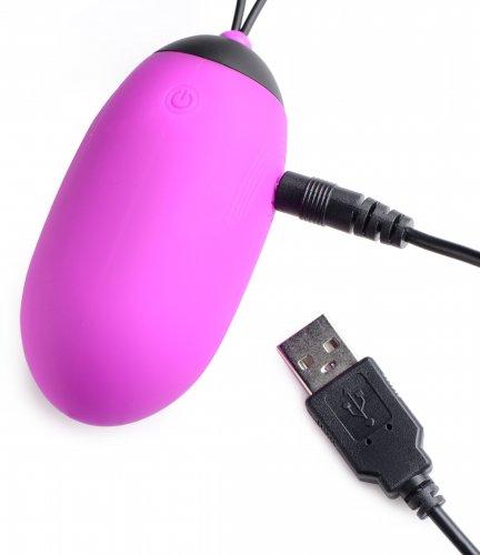 Bang XL Silicone Vibrating Egg Purple Sex Toy Product