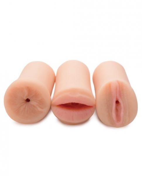 Jesse Jane Three Way Pussy, Ass And Mouth Stroker Set Sex Toy Product