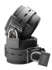 Tom of Finland Neoprene Wrist Cuffs with Locks Sex Toy Product