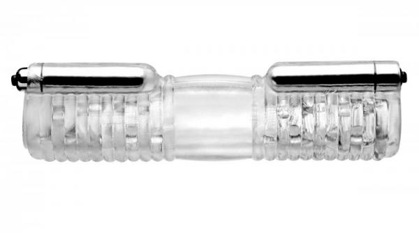 Tom of Finland Head To Head Vibrating Sleeve Sex Toy Product