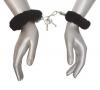 Frisky Fur Handcuffs Caught In Candy Black Sex Toy Product Image 2