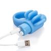 Charged Skooch Ring Blue Vibrating Cock Ring Sex Toy Product Image 4