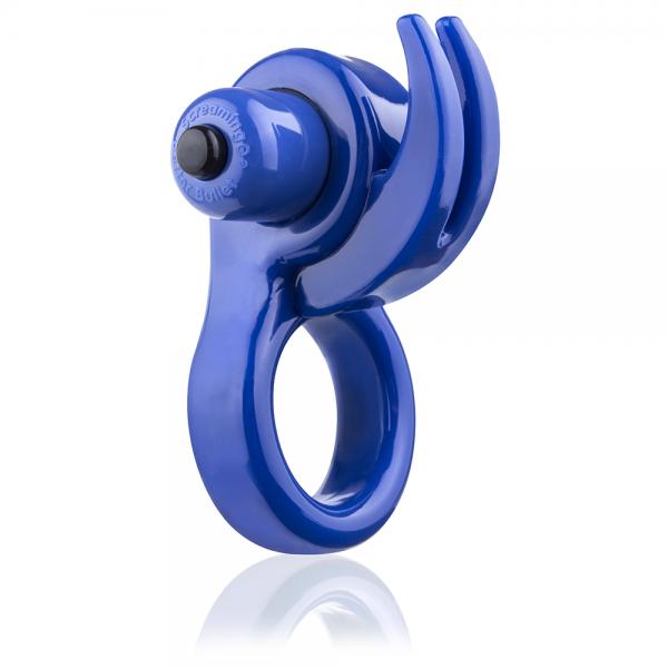 Orny Vibrating Ring Blue Stretchy C-Ring Sex Toy Product