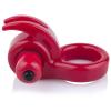 Orny Vibrating Ring Red Stretchy C-Ring Sex Toy Product Image 4