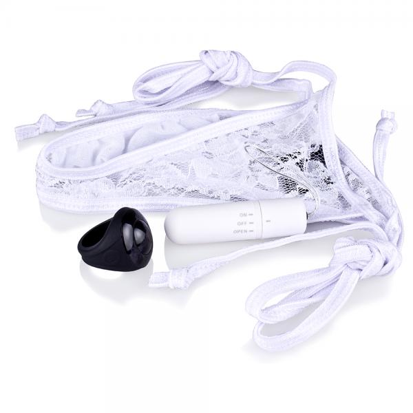 My Secret Remote Control Panty Vibe O/S White Sex Toy Product