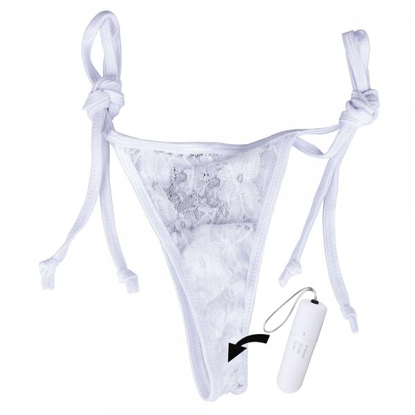 My Secret Remote Control Panty Vibe O/S White Sex Toy Product