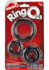 Ringo x3 3 Pack C Rings 6 Packs Per Box Black Sex Toy Product Image 2