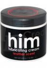 ID Him Oil Based Lubricant Cream Leather Scented 15 Ounce Sex Toy Product