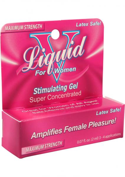 Liquid V Stimulating Gel For Women 0.1 Ounce Sex Toy Product