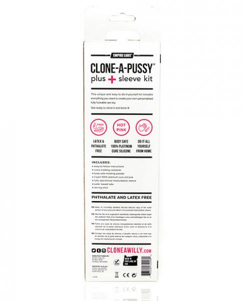 Clone A Pussy Plus Sleeve Kit Pink Sex Toy Product