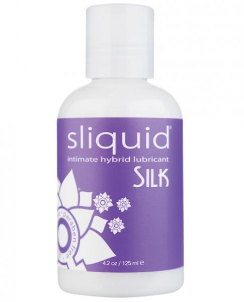 Sliquid silk hybrid lube glycerine and paraben free - 4.2 oz Sex Toy Product