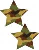 Pastease Camo Star Pasties O/S Sex Toy Product Image 1