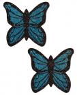 Pastease Blue Glitter Butterfly Pasties O/S Sex Toy Product