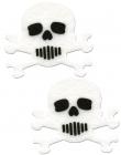 Skull Crossbones White Black Pasties O/S Sex Toy Product