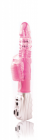Butterfly Stroker Thrusting Vibrator - Pink