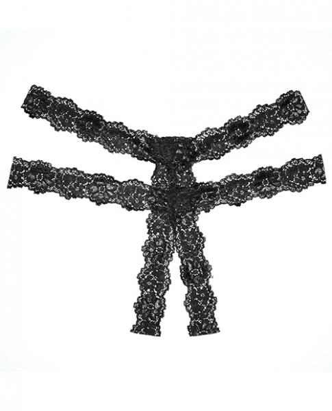 Adore Southern Rhapsody Panty Black O/S Sex Toy Product