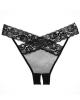 Adore Sheer, Lace Desire Panty Black O/S Sex Toy Product Image 2