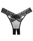 Adore Sheer, Lace Desire Panty Black O/S Sex Toy Product