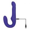 Adam & Eve Eve's Ultimate Thrusting Strapless Strap On - Purple Sex Toy Product Image 3