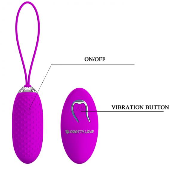 Pretty Love Joanna Purple Bullet Vibrator Sex Toy Product