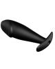 Pretty Love Vibrating Penis Shaped Butt Plug Black Sex Toy Product Image 2