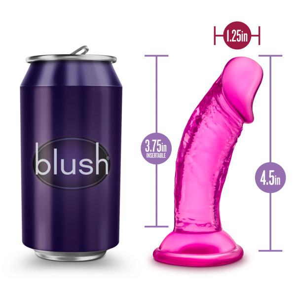 B Yours Sweet N Small 4 inches Dildo with Suction Cup Pink Sex Toy Product