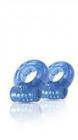 Stay Hard Vibrating Cock Rings 2 Pack Blue Sex Toy Product