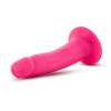 Neo 5.5 inches Dual Density Cock Neon Pink Dildo Sex Toy Product Image 2
