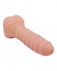 Crazy Bull Stronger Man Stroker Extender Beige Sex Toy Product